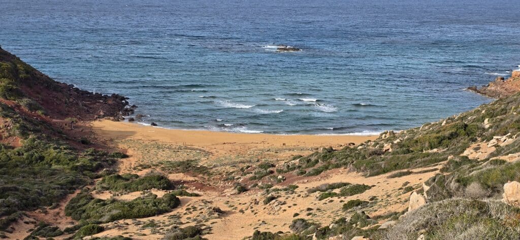 Cala Pilar en Menorca