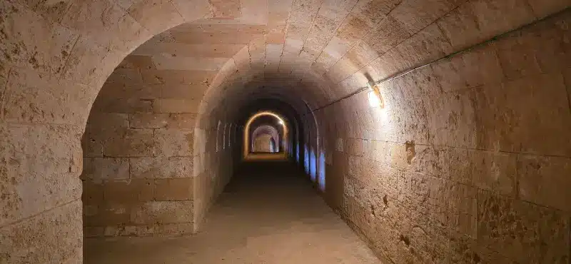 Tunel del Interior de la Fortaleza Isabel II
