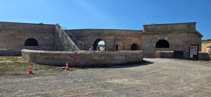 Interior de La Mola