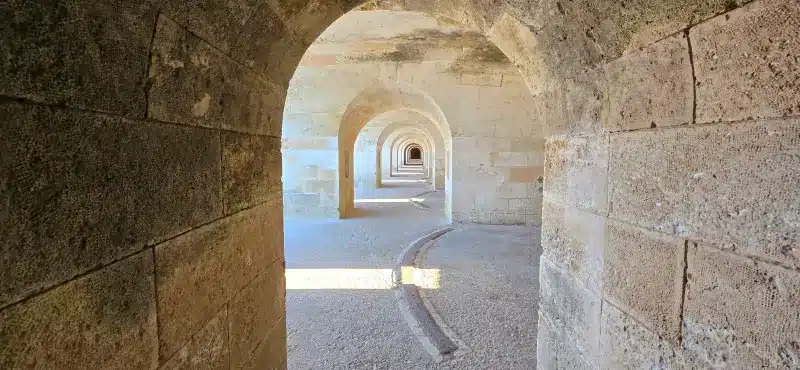 Interior de la Fortaleza Isabel II