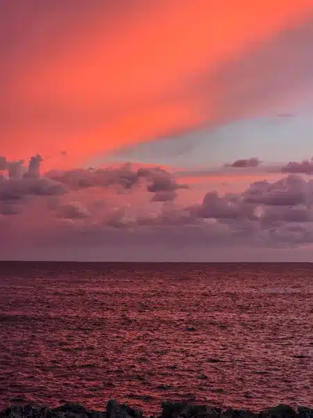 Atardecer Cala de ALCAUFAR