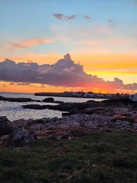 Atardecer Cala de ALCAUFAR